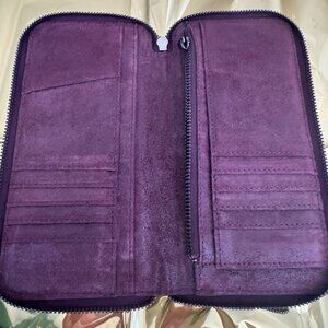 Latico Purple Wallet